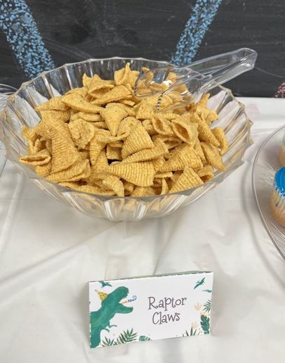 Birthday snacks