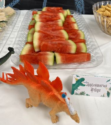 Birthday snacks